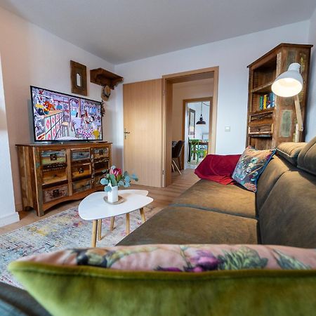 Schlossberg-Domizil Mit Weitblick - Arbeitsplatz, Balkon, Netflix, Badewanne & Yogamatte Chemnitz Exterior foto