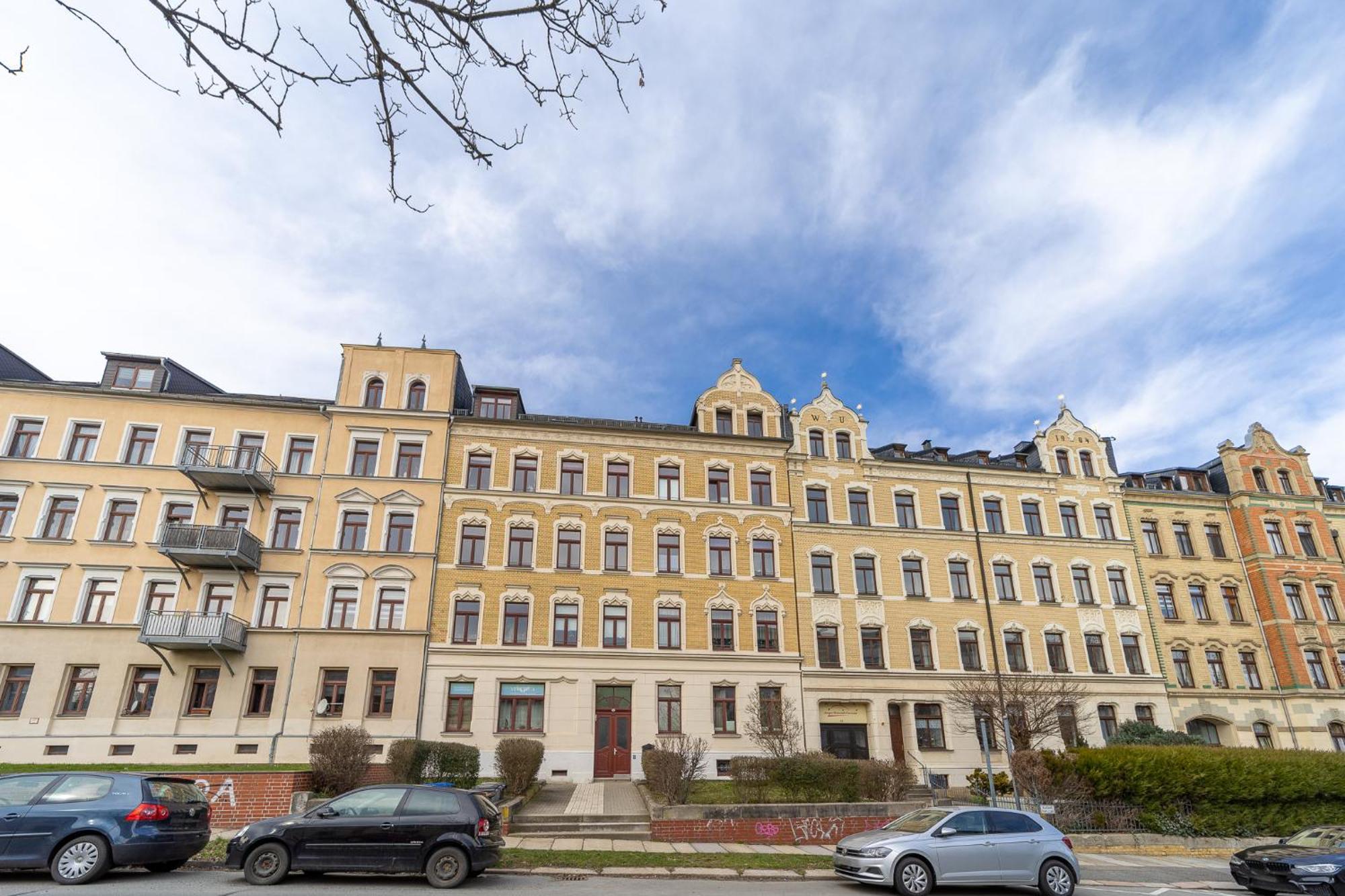 Schlossberg-Domizil Mit Weitblick - Arbeitsplatz, Balkon, Netflix, Badewanne & Yogamatte Chemnitz Exterior foto